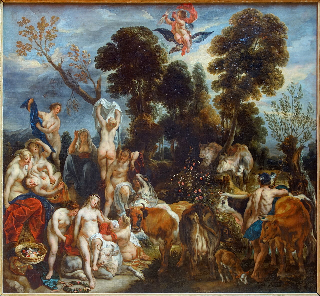 The Abduction of Europa by Jacob Jordaens