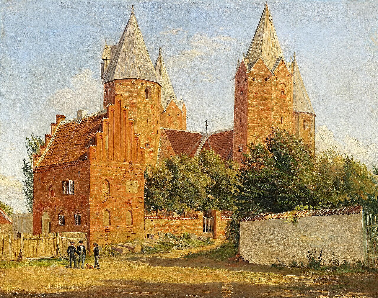 Vor Frue Church in Kalundborg by Jacob Kornerup