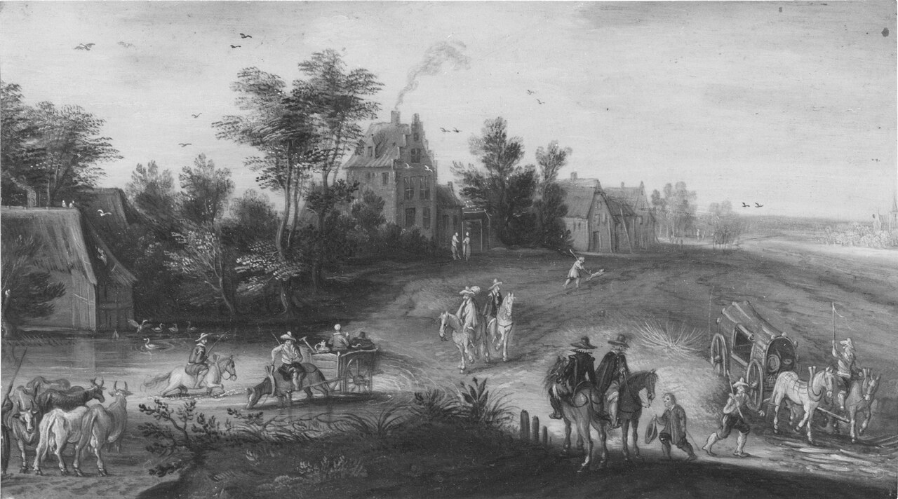 Rural Scene by Jacob Savery