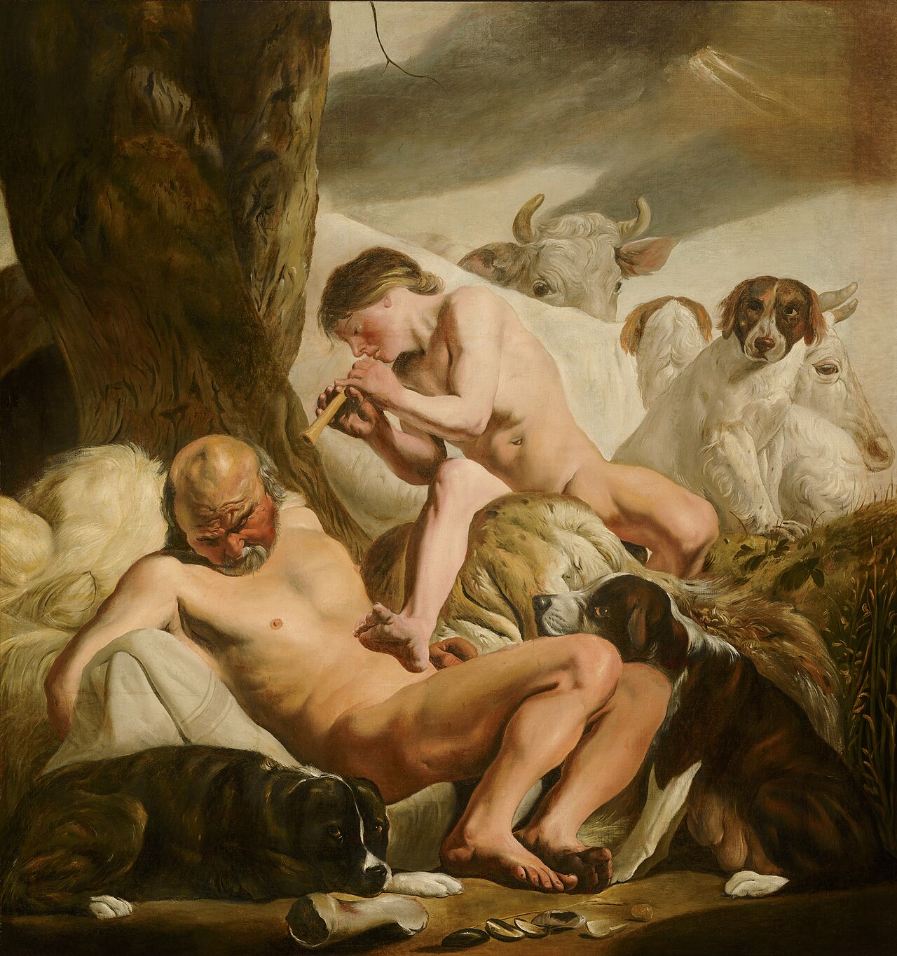 Argus, Mercury and Io by Jacob van Campen