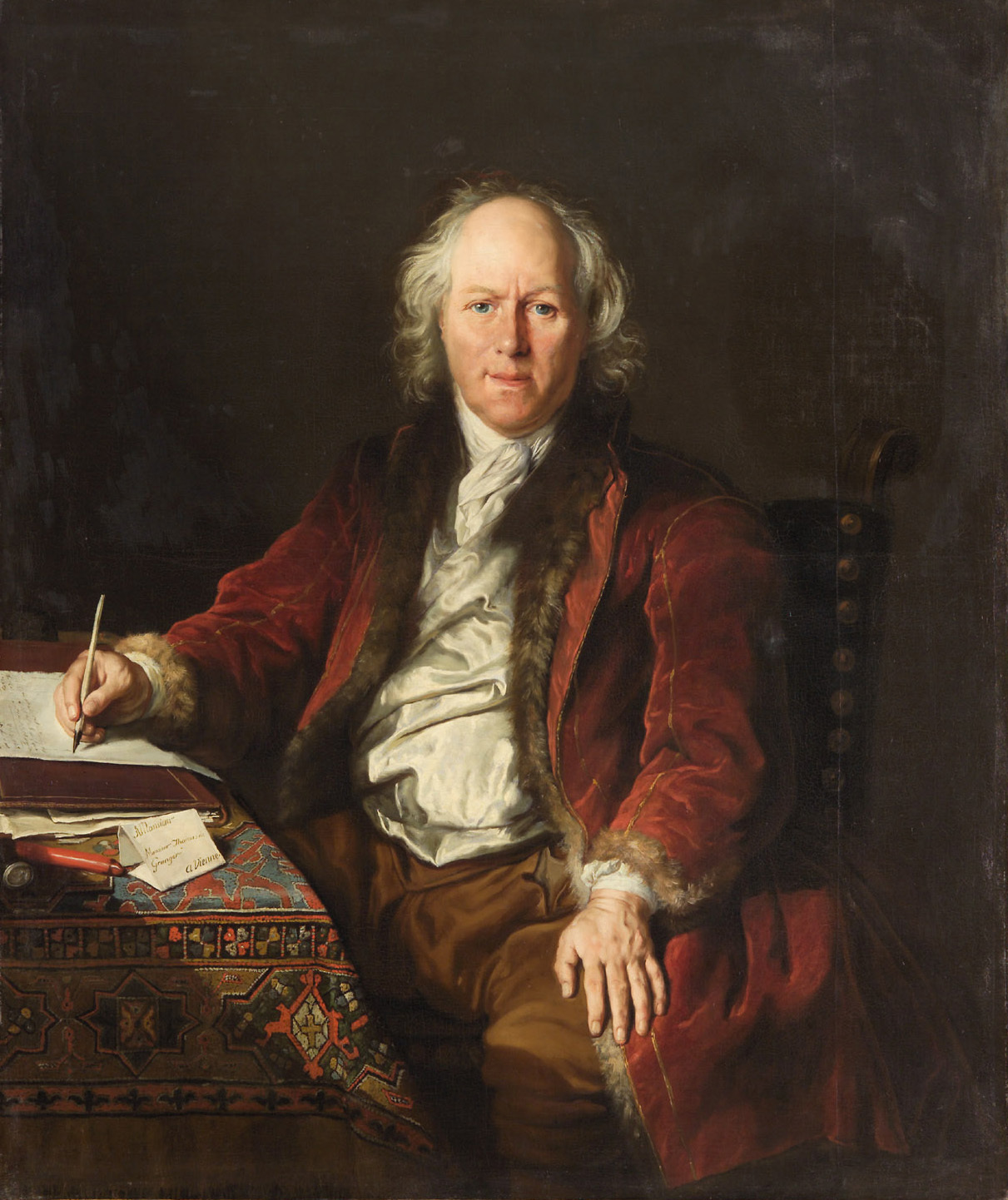 Portrait of Thomas de Granger by Jacob van Schuppen