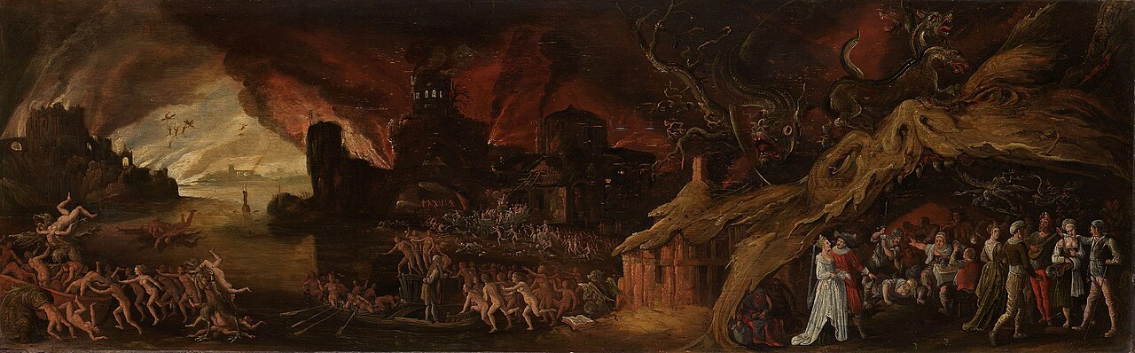 The Last Judgment and the Seven Deadly Sins by Jacob van Swanenburgh