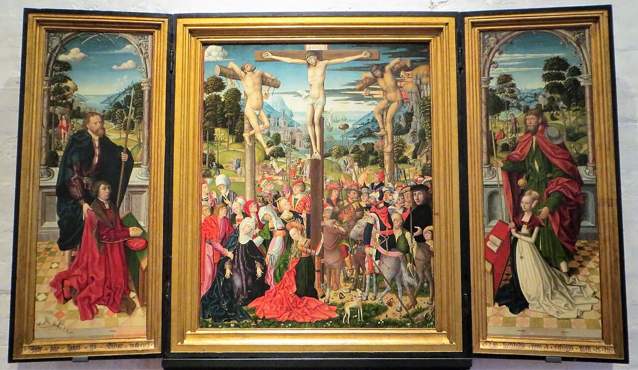 Kreuzigungsretabel by Jacob van Utrecht