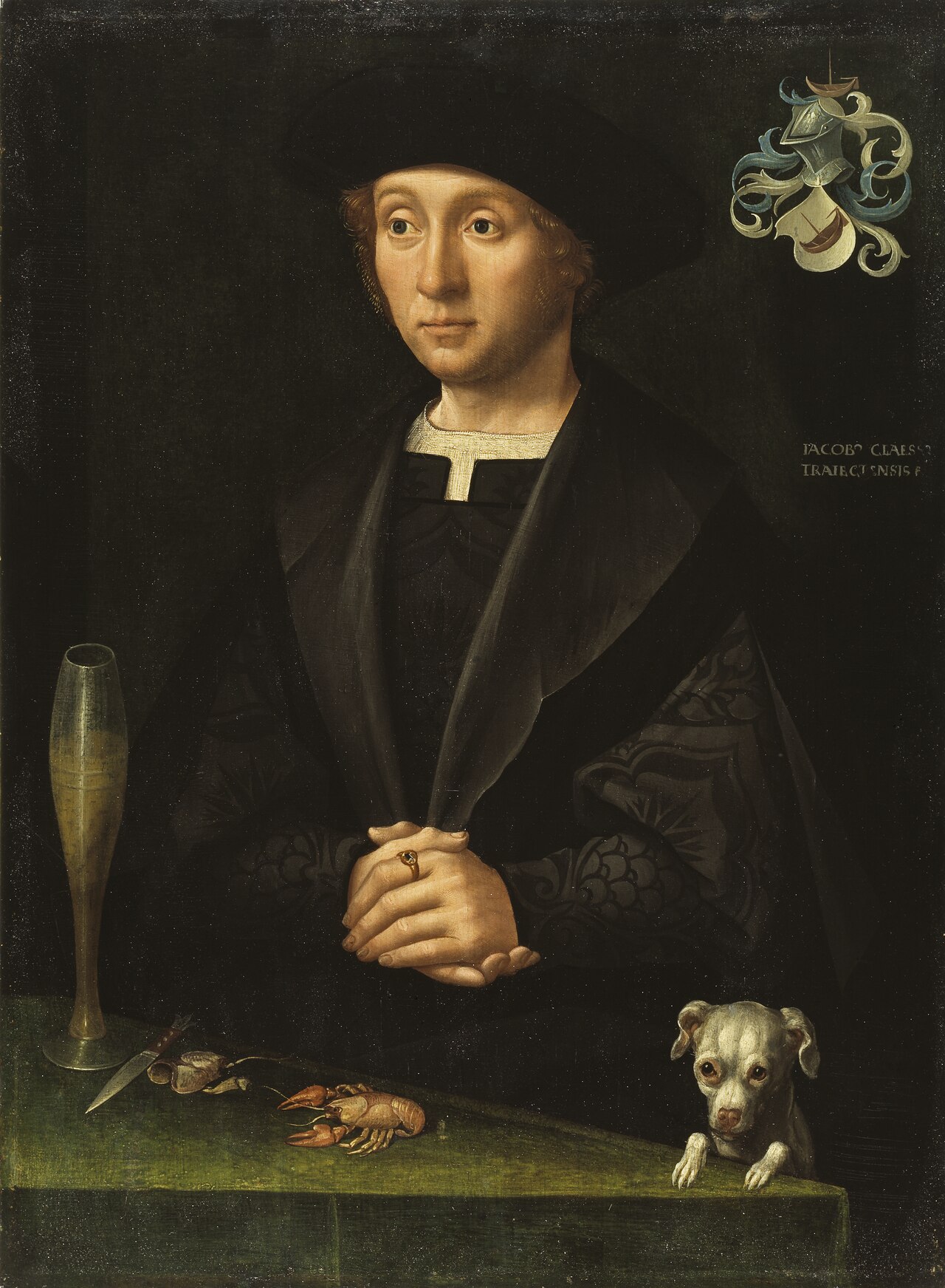 Portrait of a Member of the Alardes Family by Jacob van Utrecht