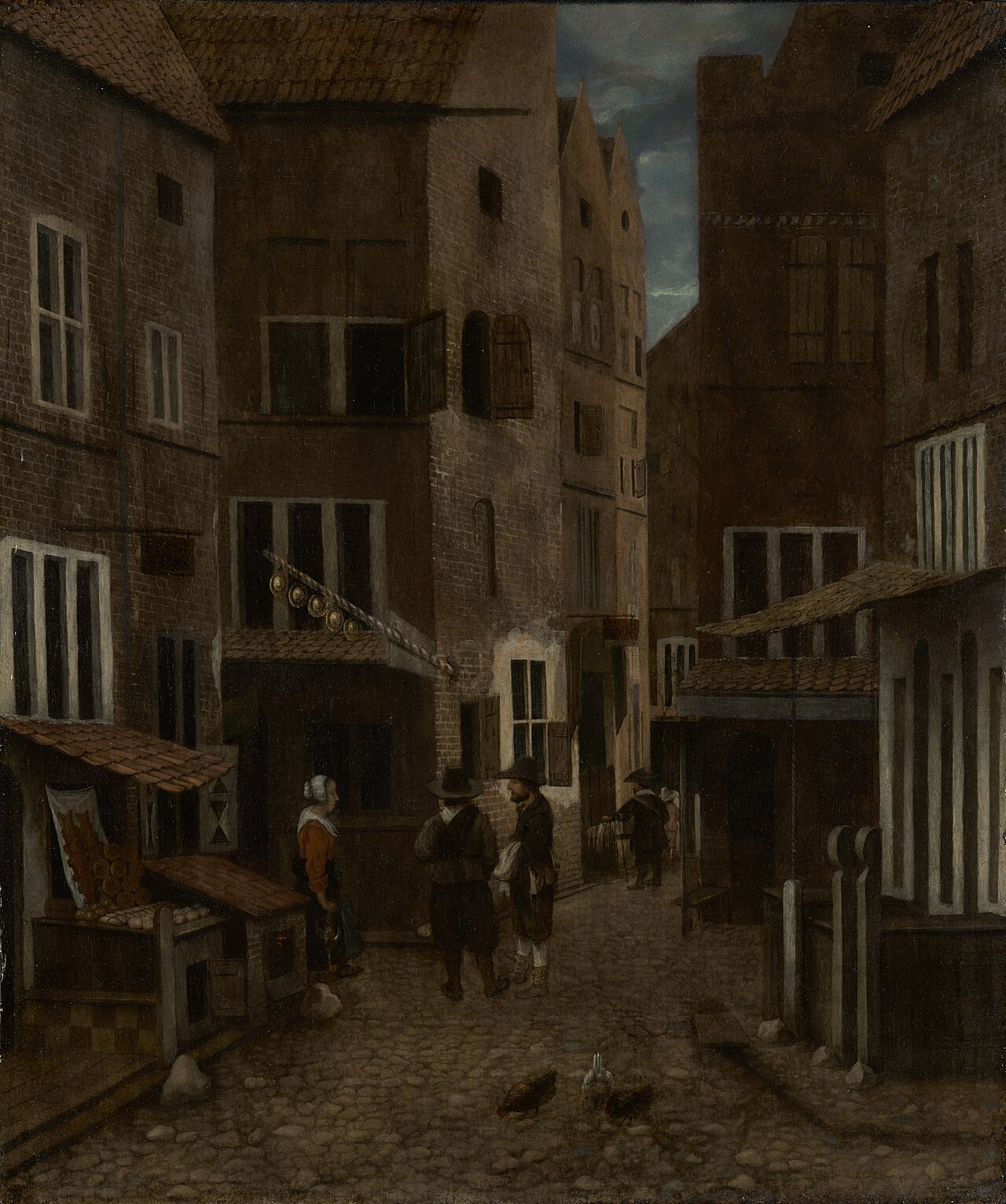 Street Scene by Jacob Vrel