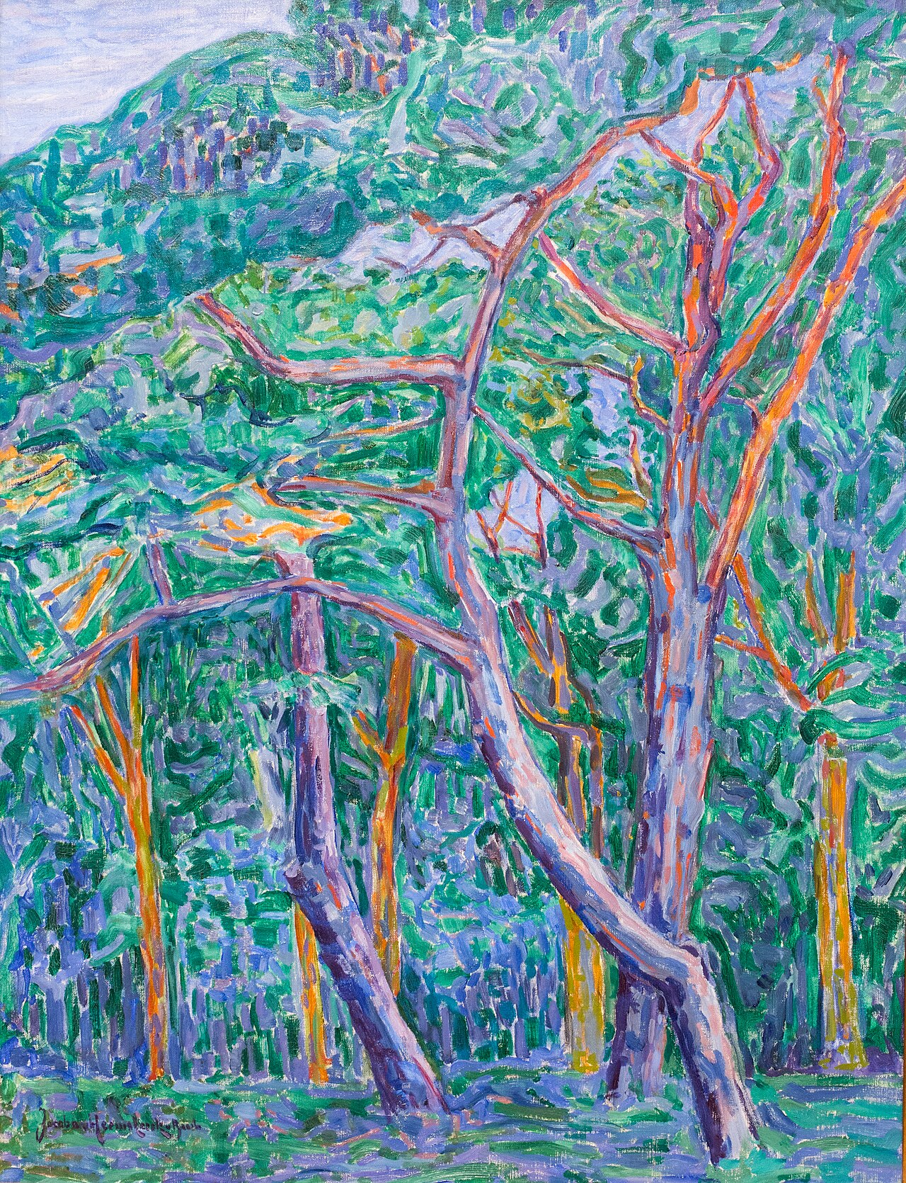 Naturally Seeded Pine Wood by Jacoba van Heemskerck