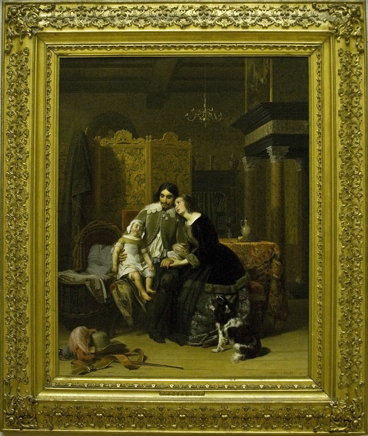 Household troubles by Jacobus Josephus Eeckhout