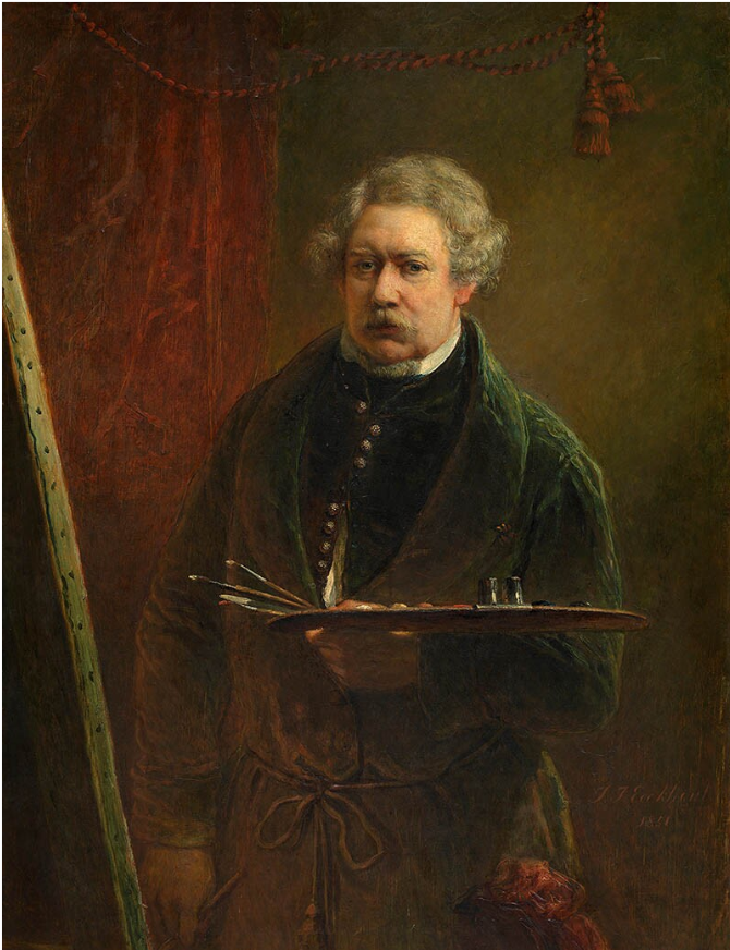 Portrait of Jacobus Josephus Eeckhout