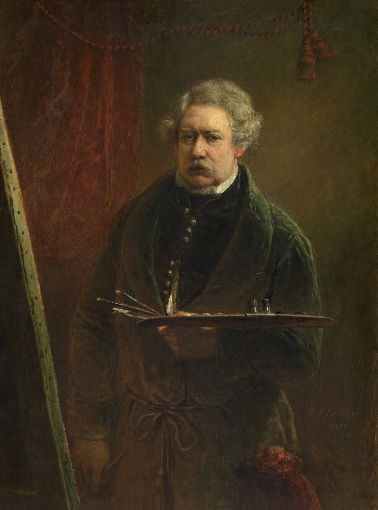 Self Portrait by Jacobus Josephus Eeckhout