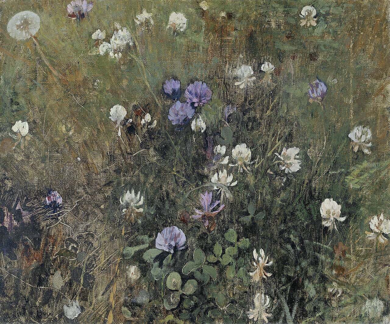 Blooming Clover by Jacobus van Looy