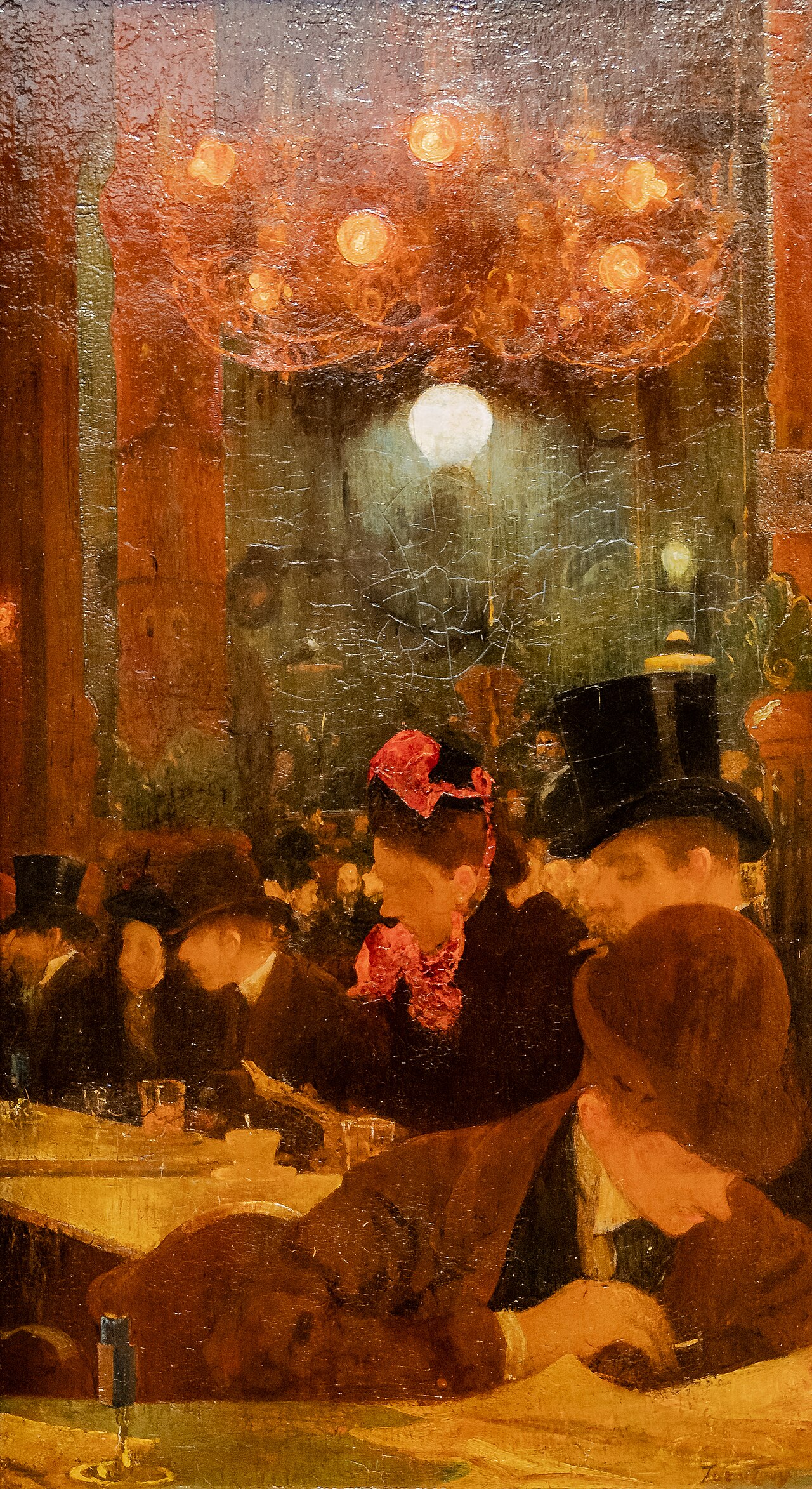 Café by Jacobus van Looy