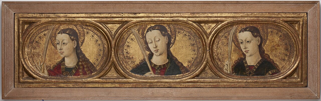 Three Virgin Martyrs by Jacomart