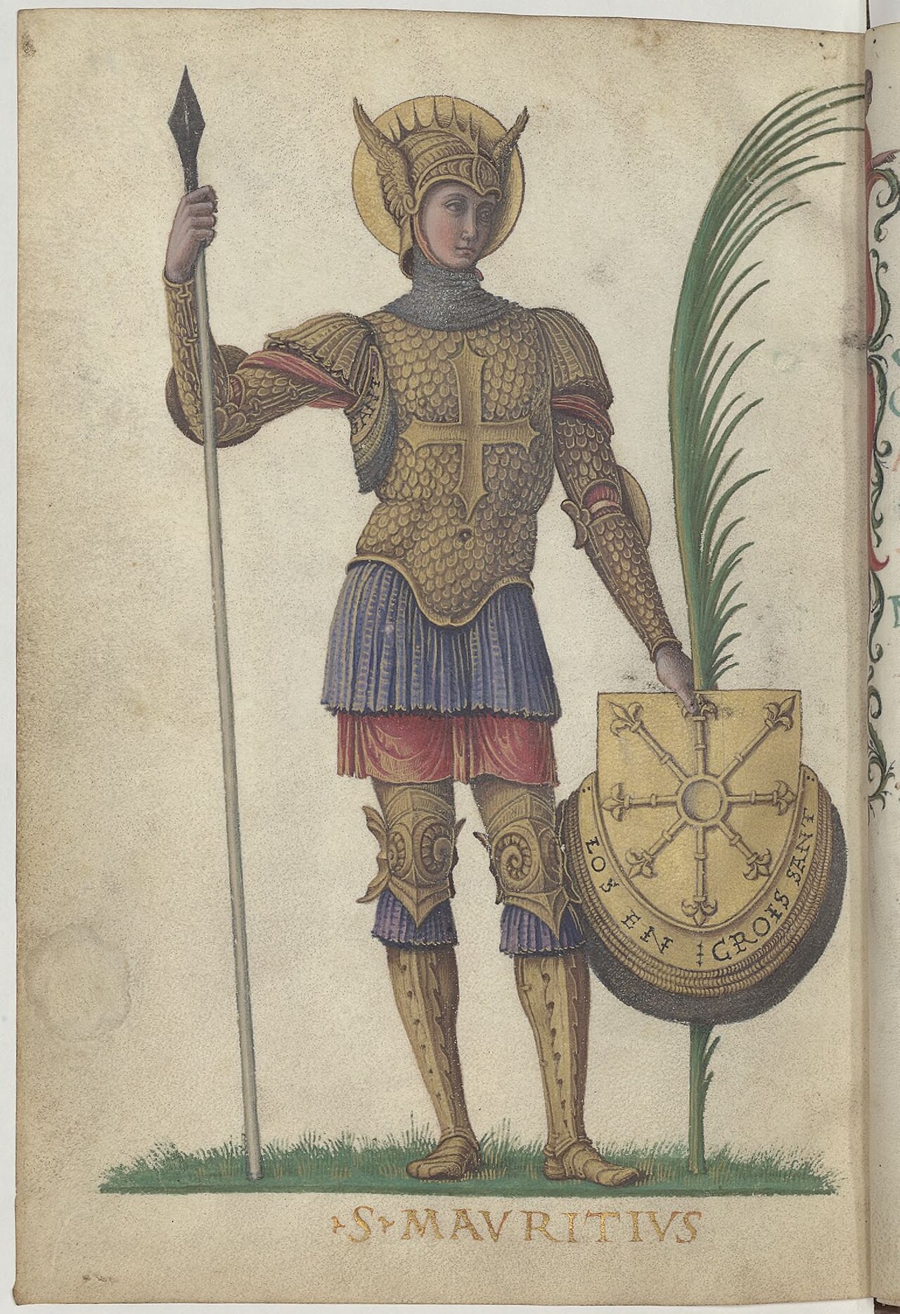 Passio Mauricii et sotiorum ejus - Arsenal 940 by Jacopo Bellini