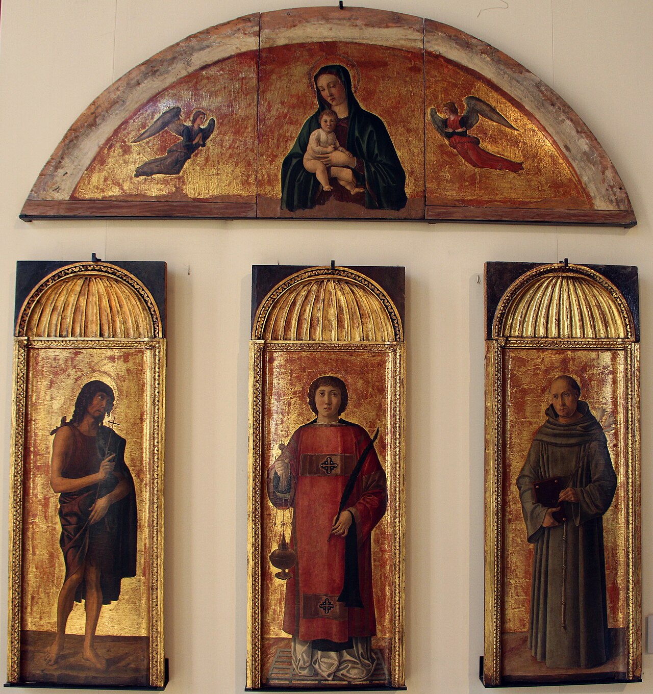 Triptych of Saint Lawrence by Jacopo Bellini