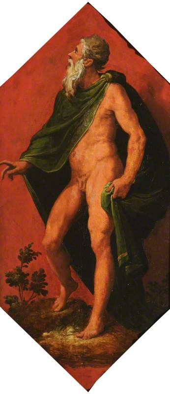 A Bearded God (Jupiter?) by Jacopo Bertoia