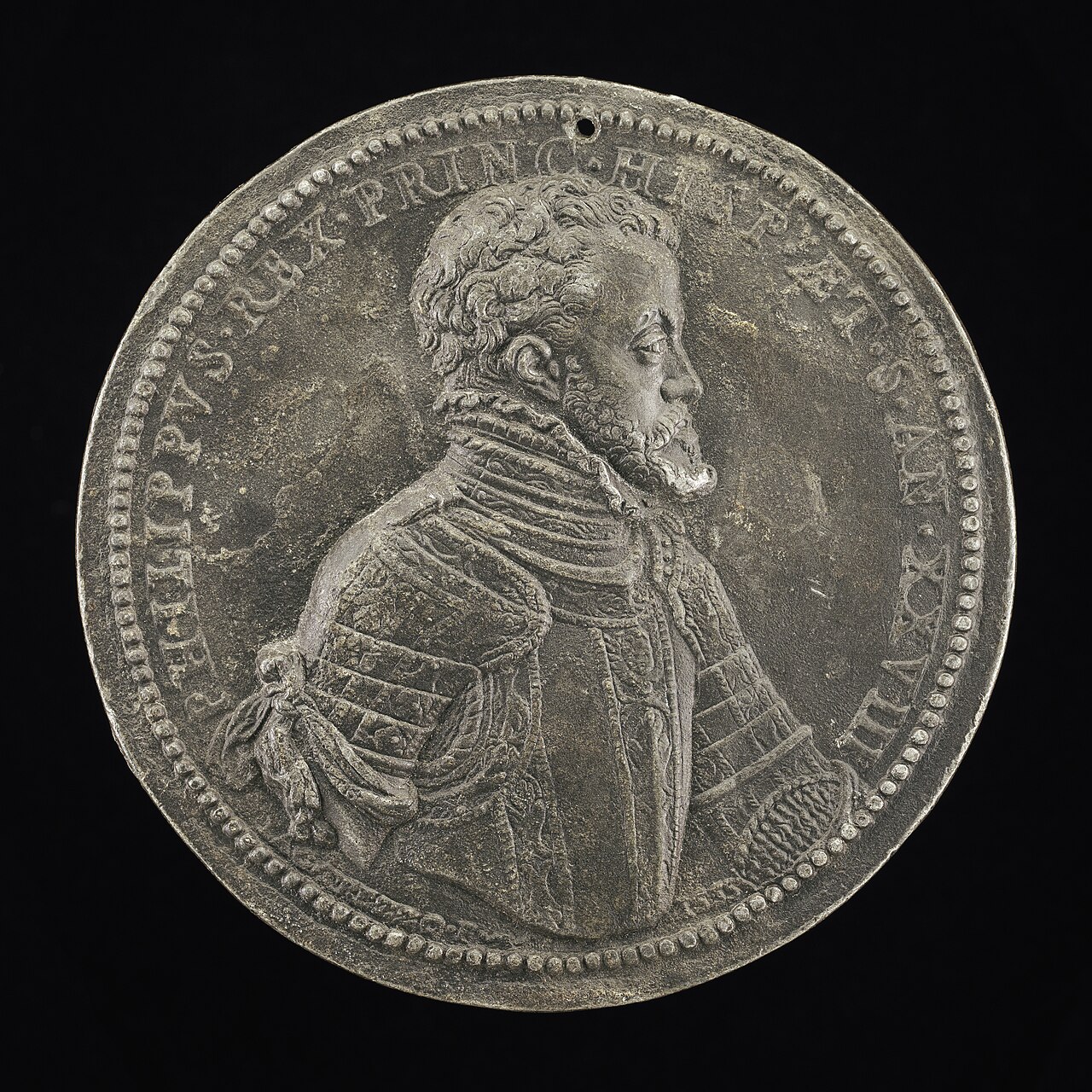 Philip II, 1527-1598, King of Spain 1556 by Jacopo da Trezzo