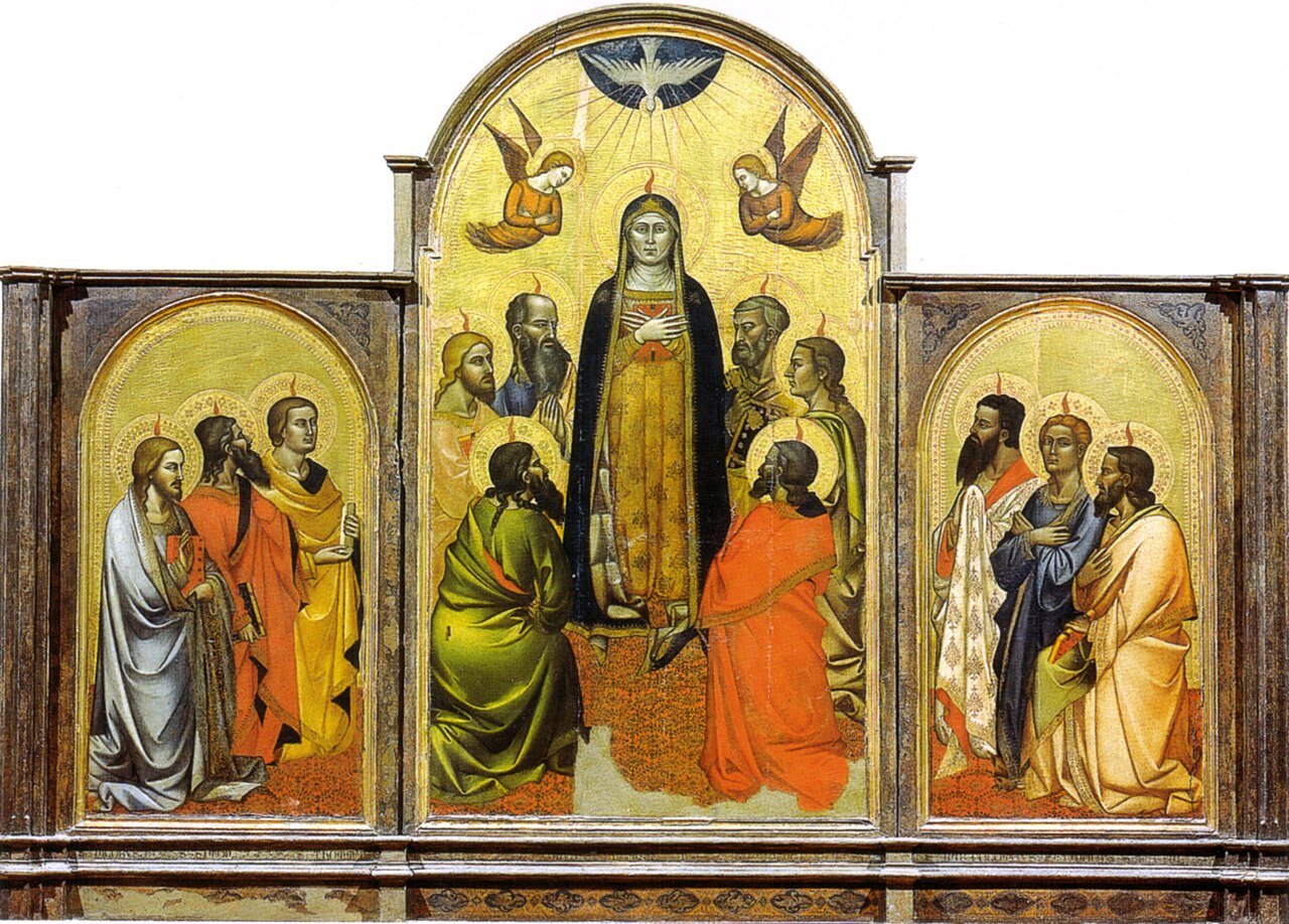 Pentecost by Jacopo di Cione