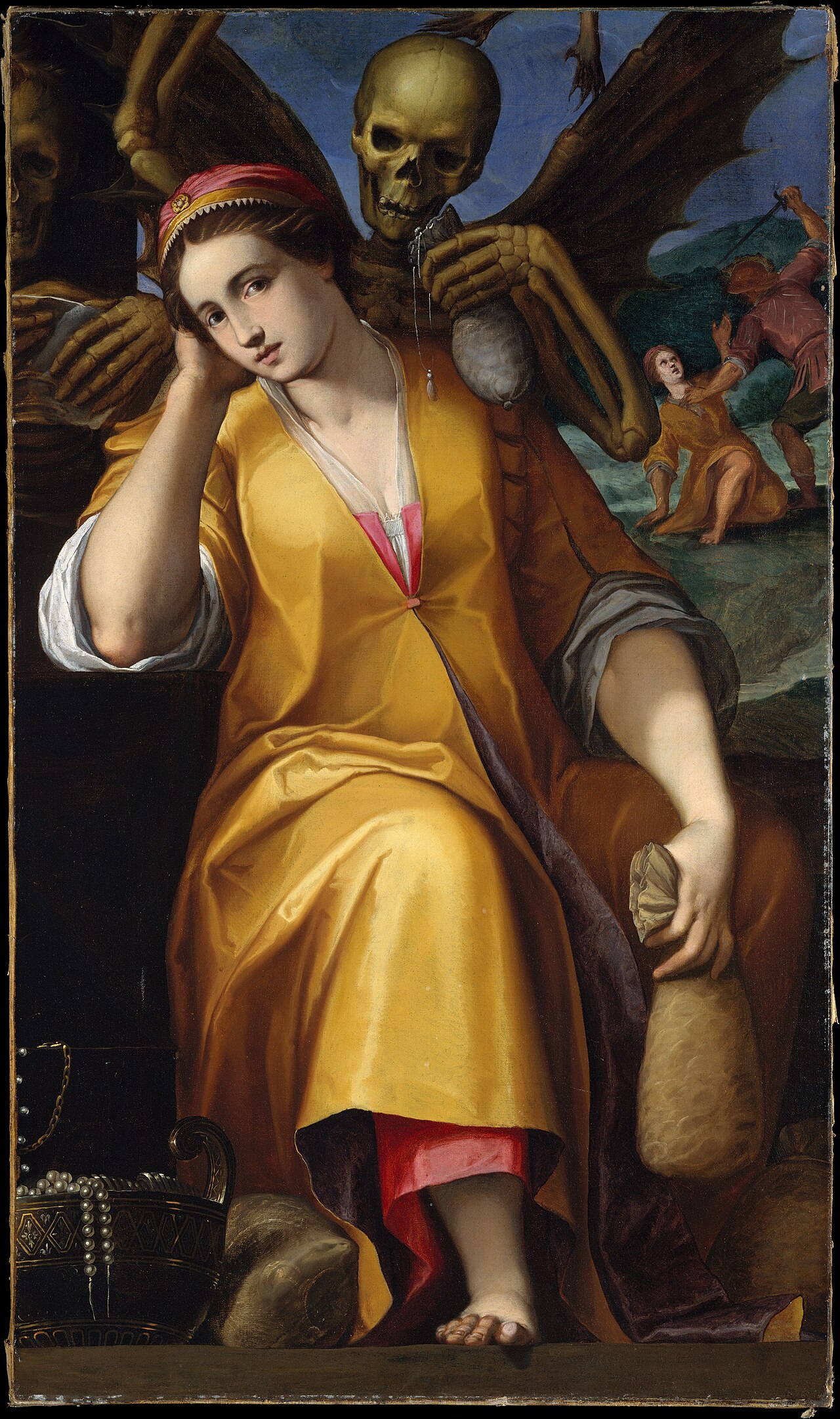 Allegory of Avarice by Jacopo Ligozzi