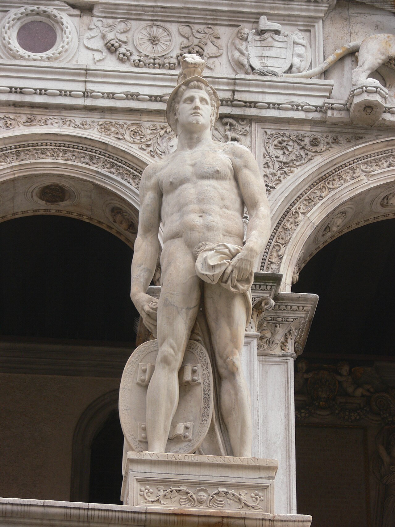 Mars by Jacopo Sansovino