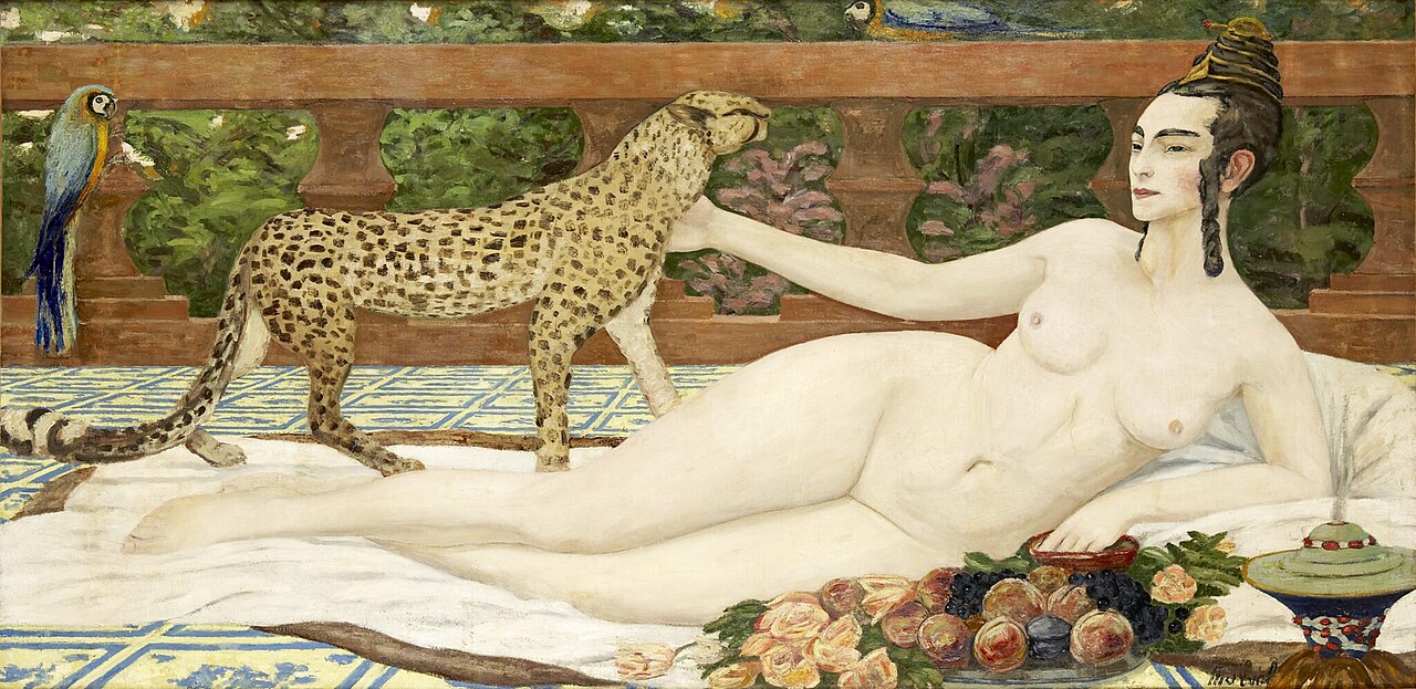 Cheetah Odalisque by Jacqueline Marval