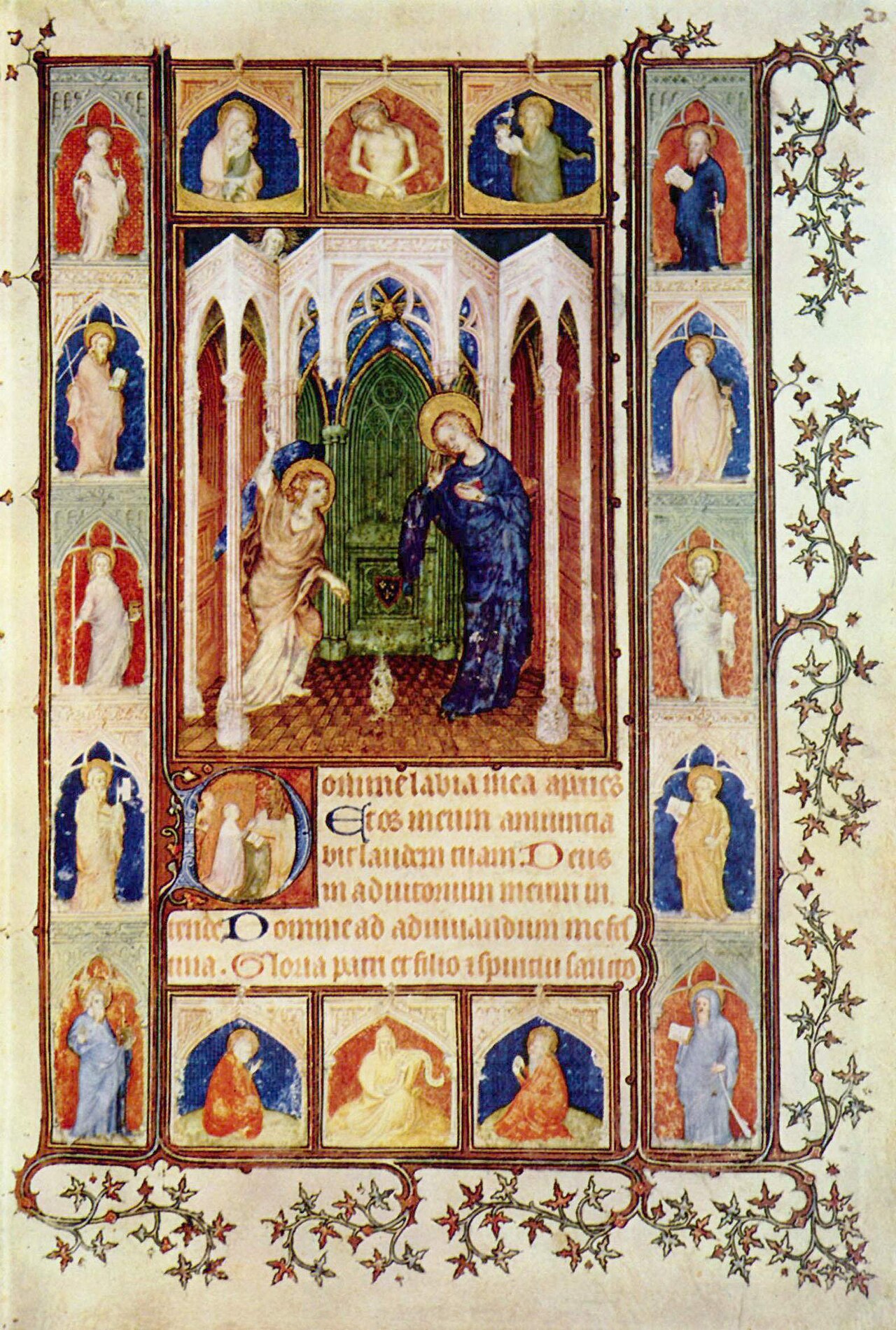 Petites Heures of Jean de France, Duc de Berry by Jacquemart de Hesdin