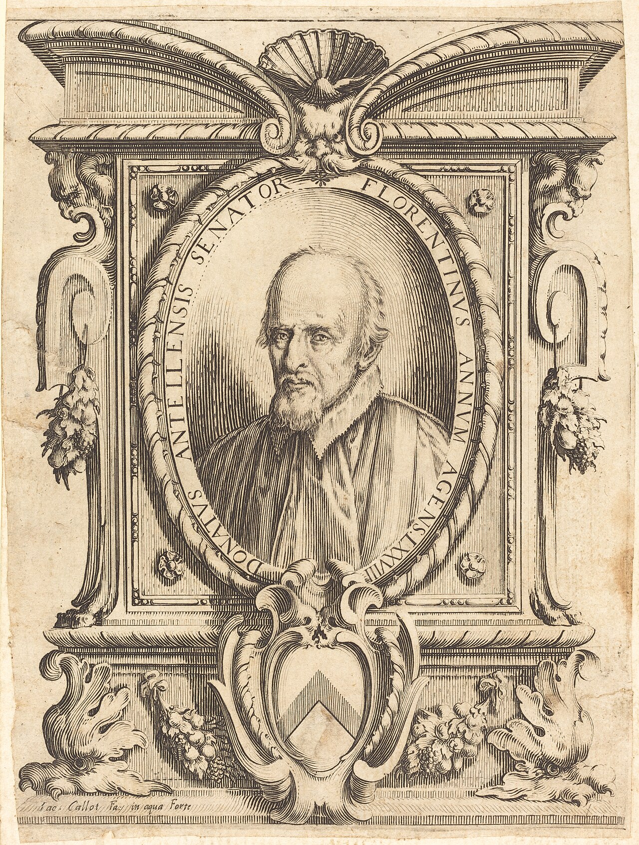 Donato Dell' Antella by Jacques Callot