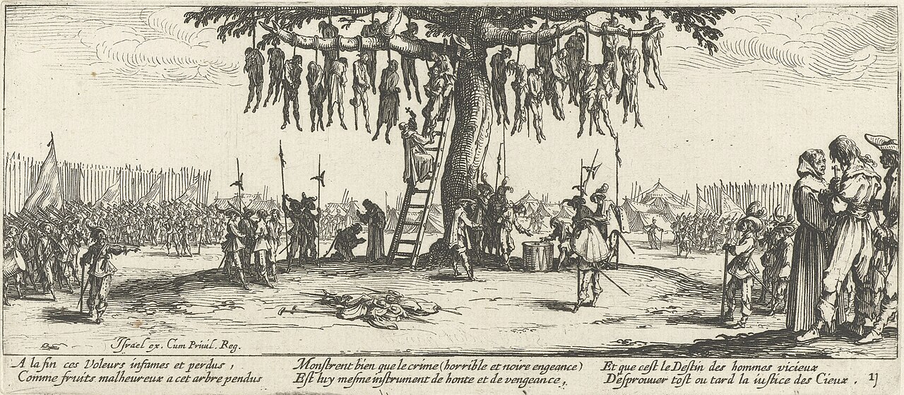 Les Grandes Misères de la guerre by Jacques Callot