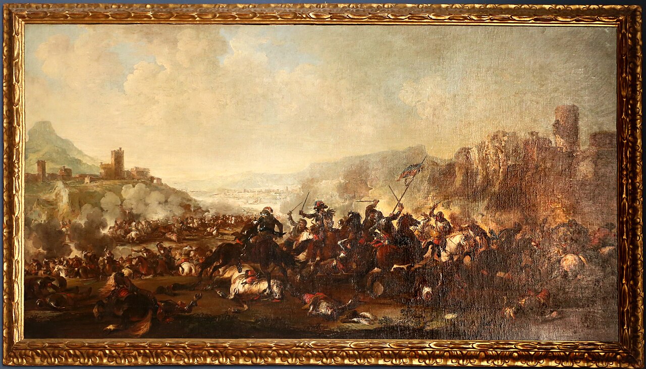 battle by Jacques Courtois