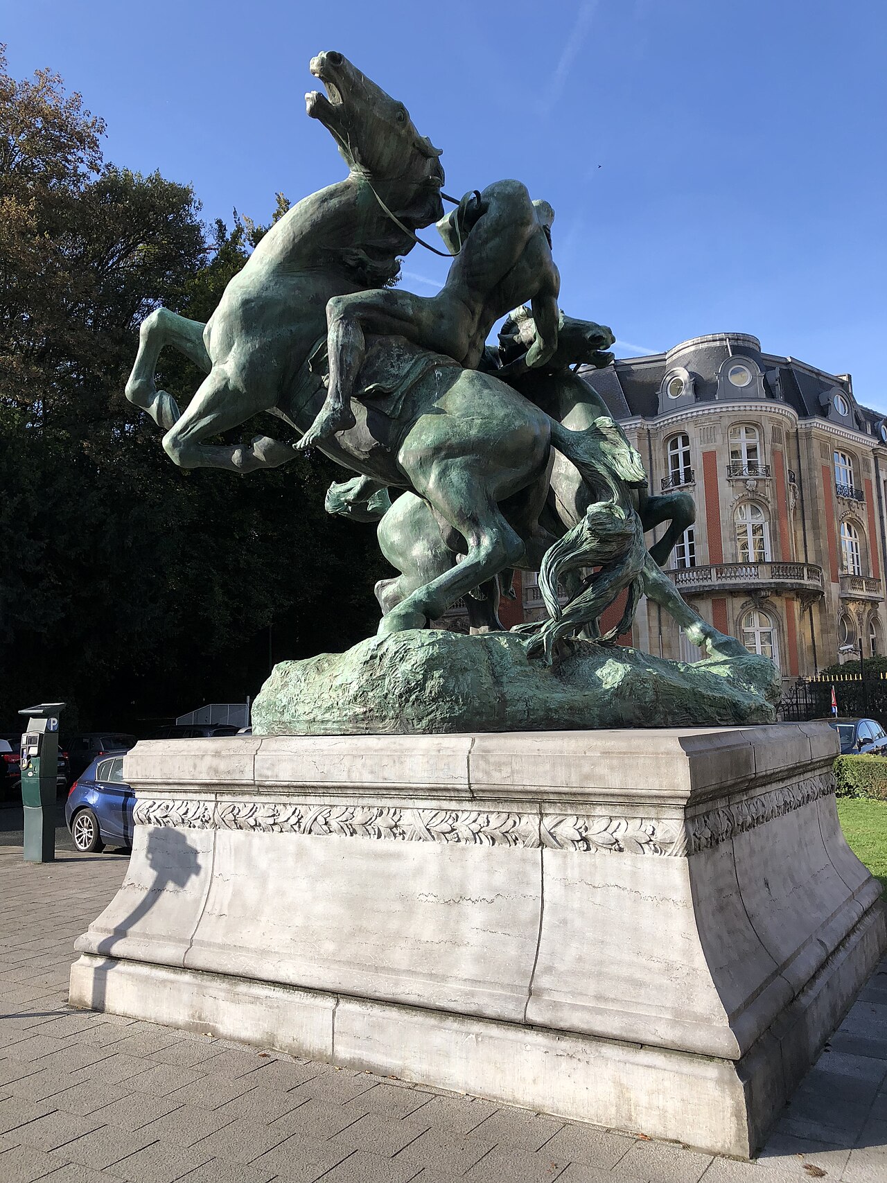 La lutte équestre by Jacques de Lalaing