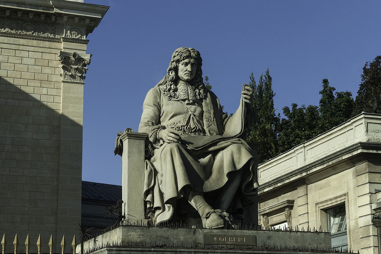 Jean-Baptiste Colbert by Jacques Dumont le Romain