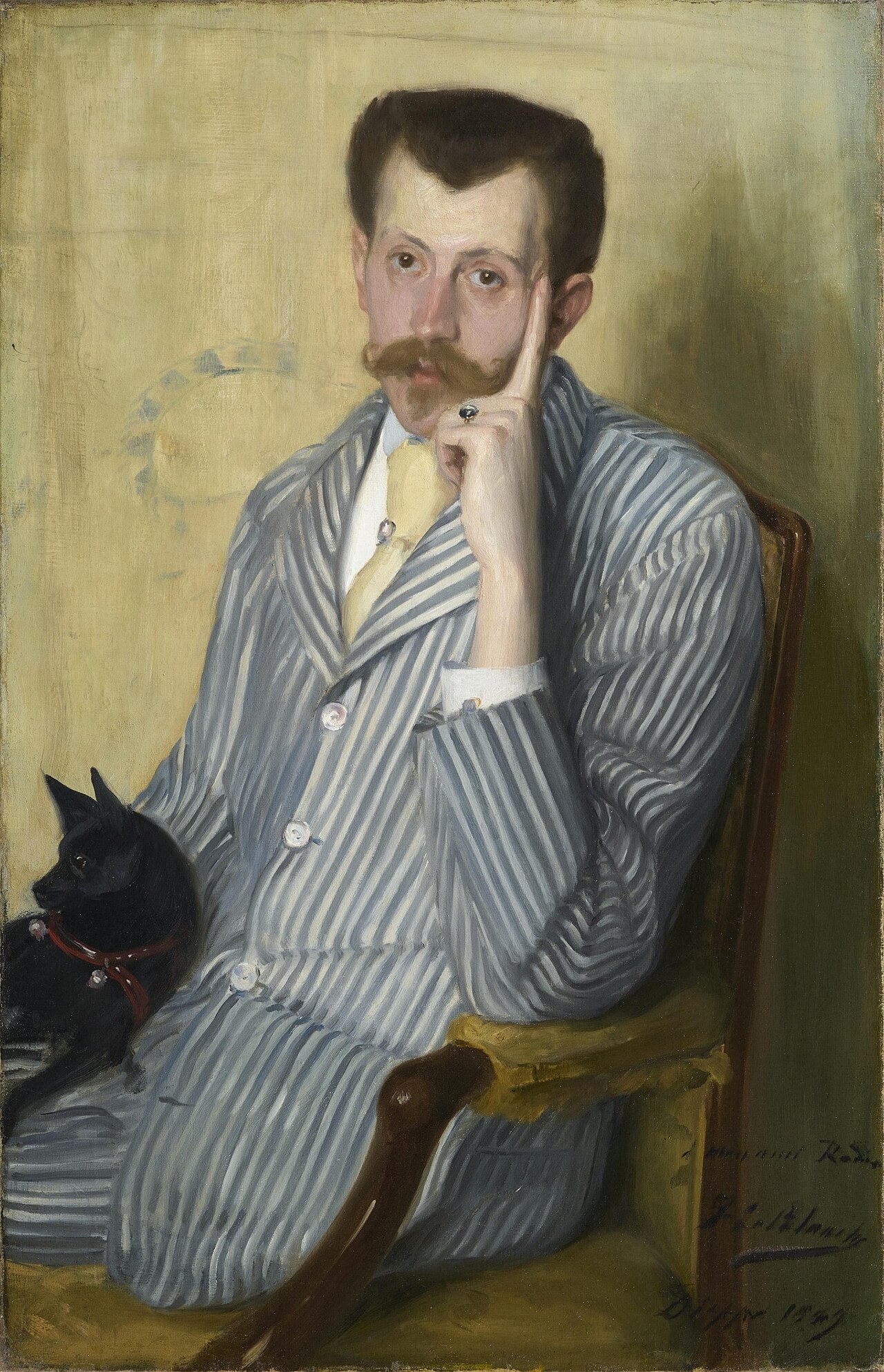 Portrait of George Rodier by Jacques-Émile Blanche