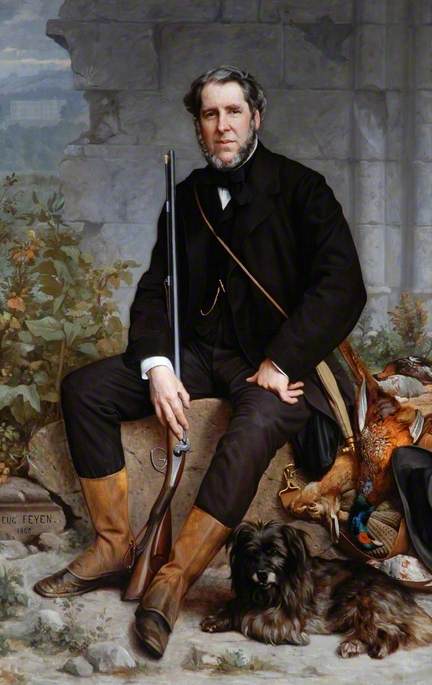 John Bowes, Esq. (1811–1885) by Jacques-Eugène Feyen