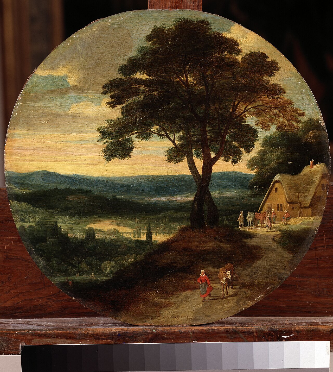 Panoramic view of Avignon by Jacques Fouquier