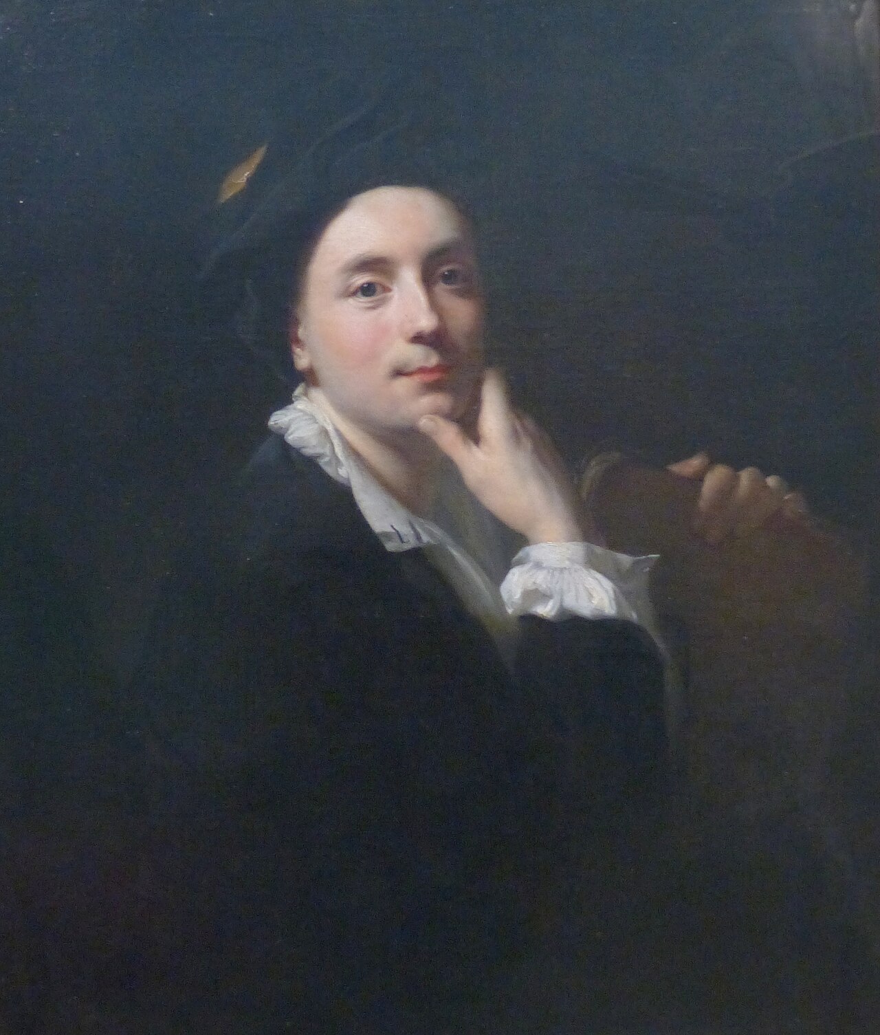 Self-portrait by Jacques-François Delyen