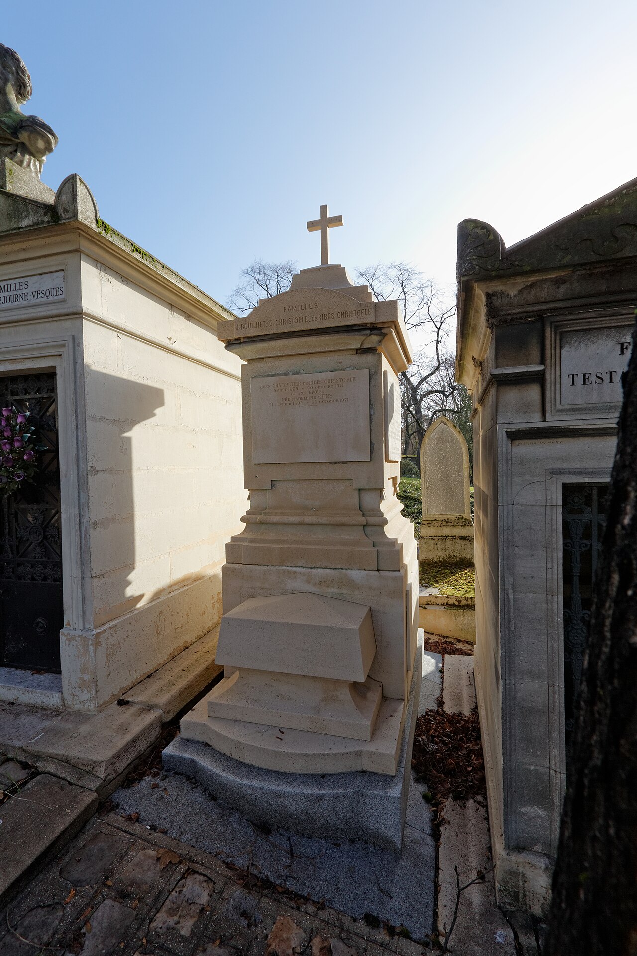Grave of Christofle by Jacques-Léonard Maillet