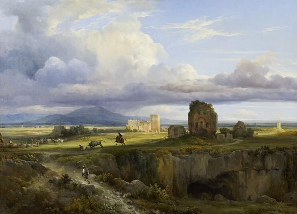 La Via Appia by Jacques Raymond Brascassat