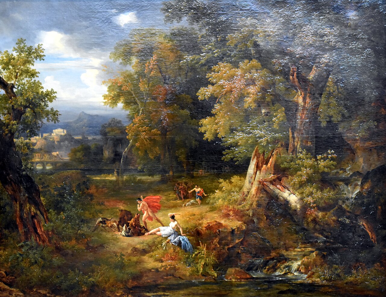 Meleager's Hunt by Jacques Raymond Brascassat