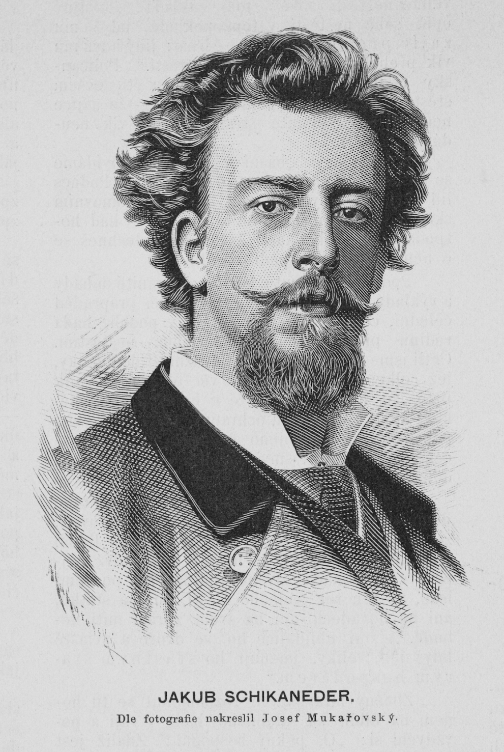 Portrait of Jakub Schikaneder