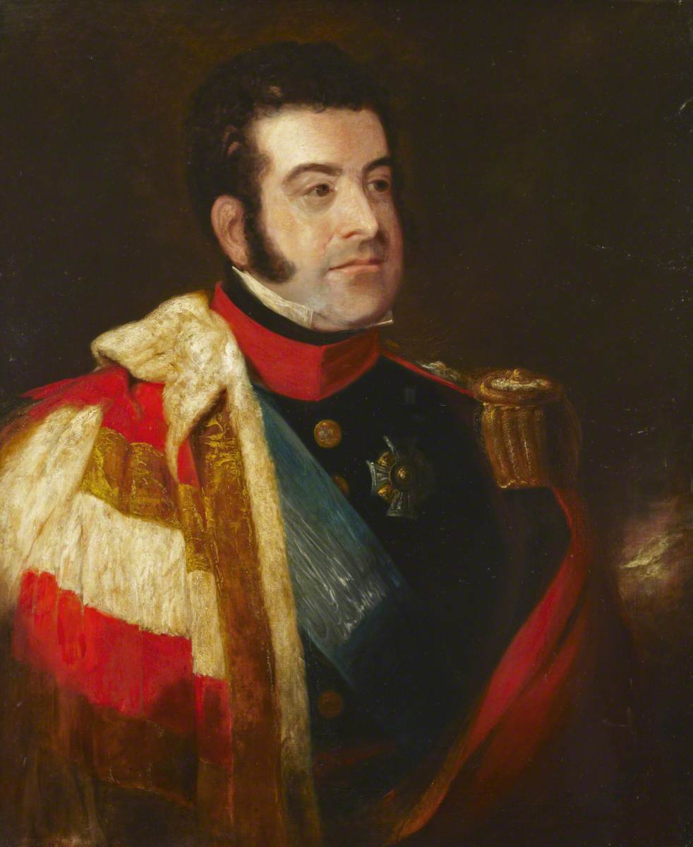 Major General George Augustus Frederick Fitzclarence (1794–1842), 1st Earl of Munster by James Atkinson