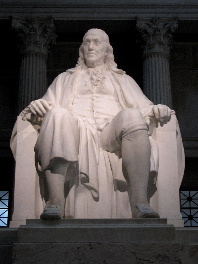 Benjamin Franklin National Memorial by James Earle Fraser
