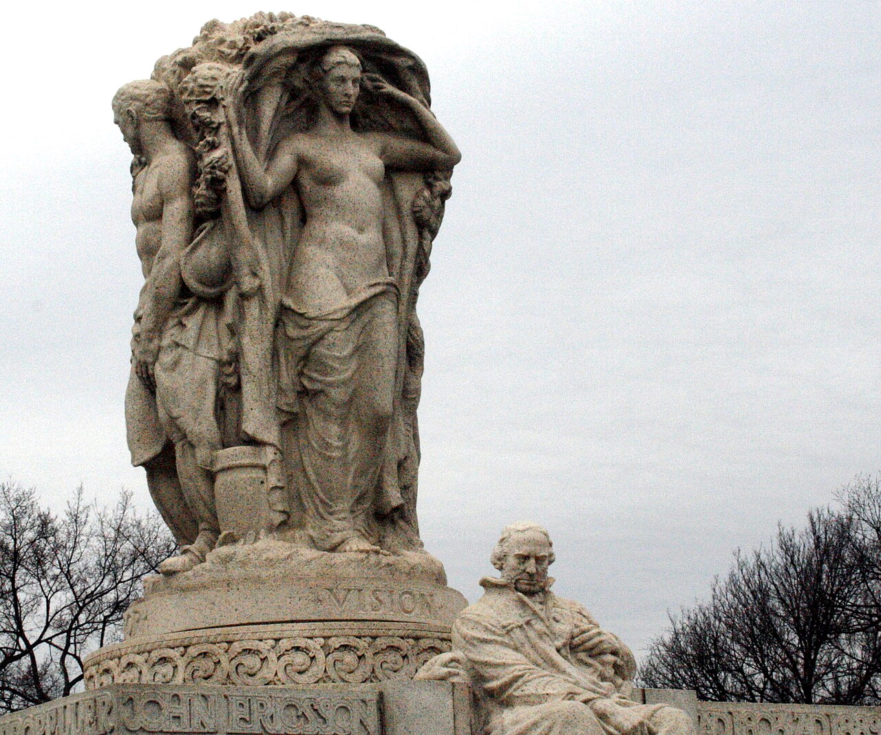 John Ericsson National Memorial by James Earle Fraser