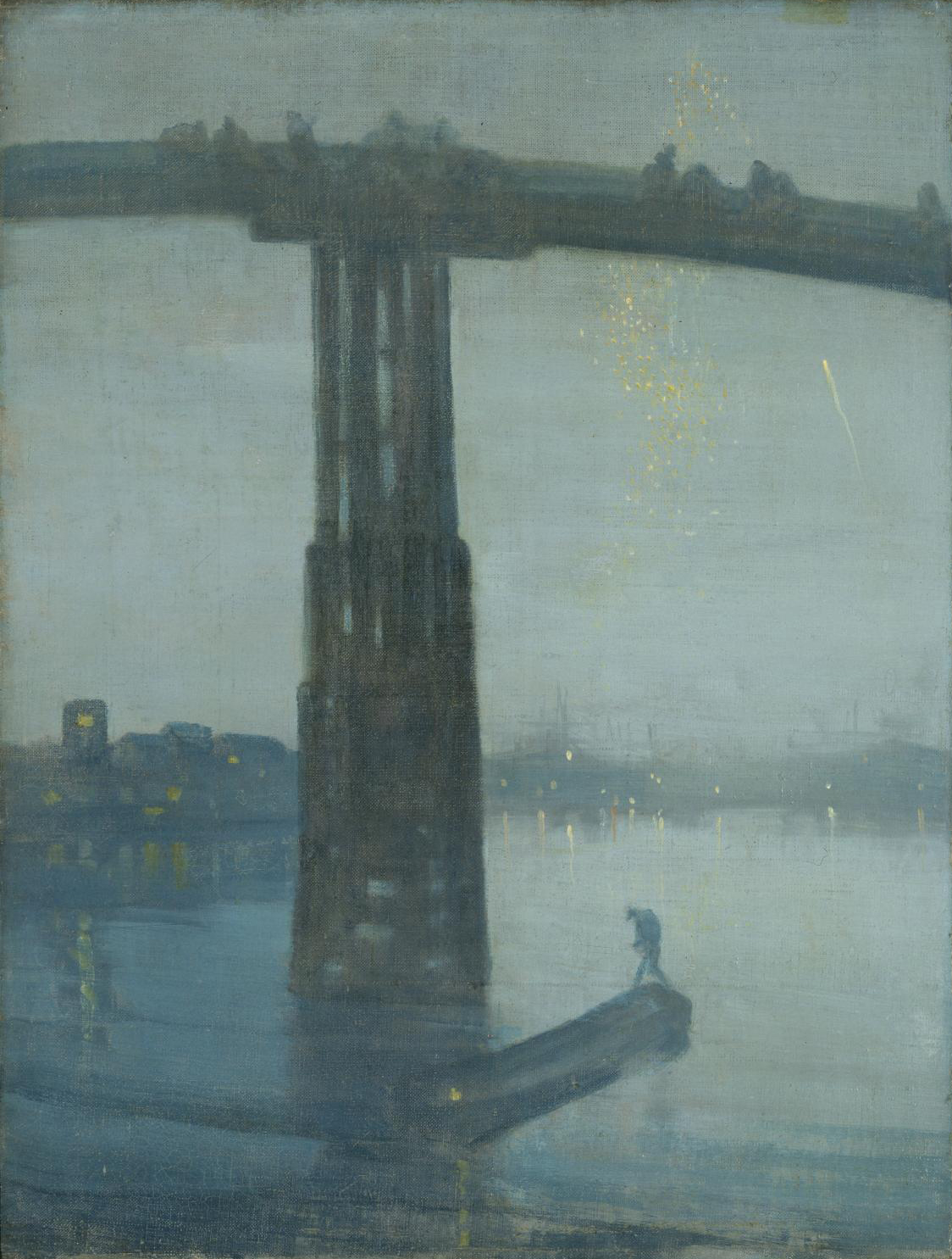 Nocturne: Blue and Gold – Old Battersea Bridge by James McNeill Whistler