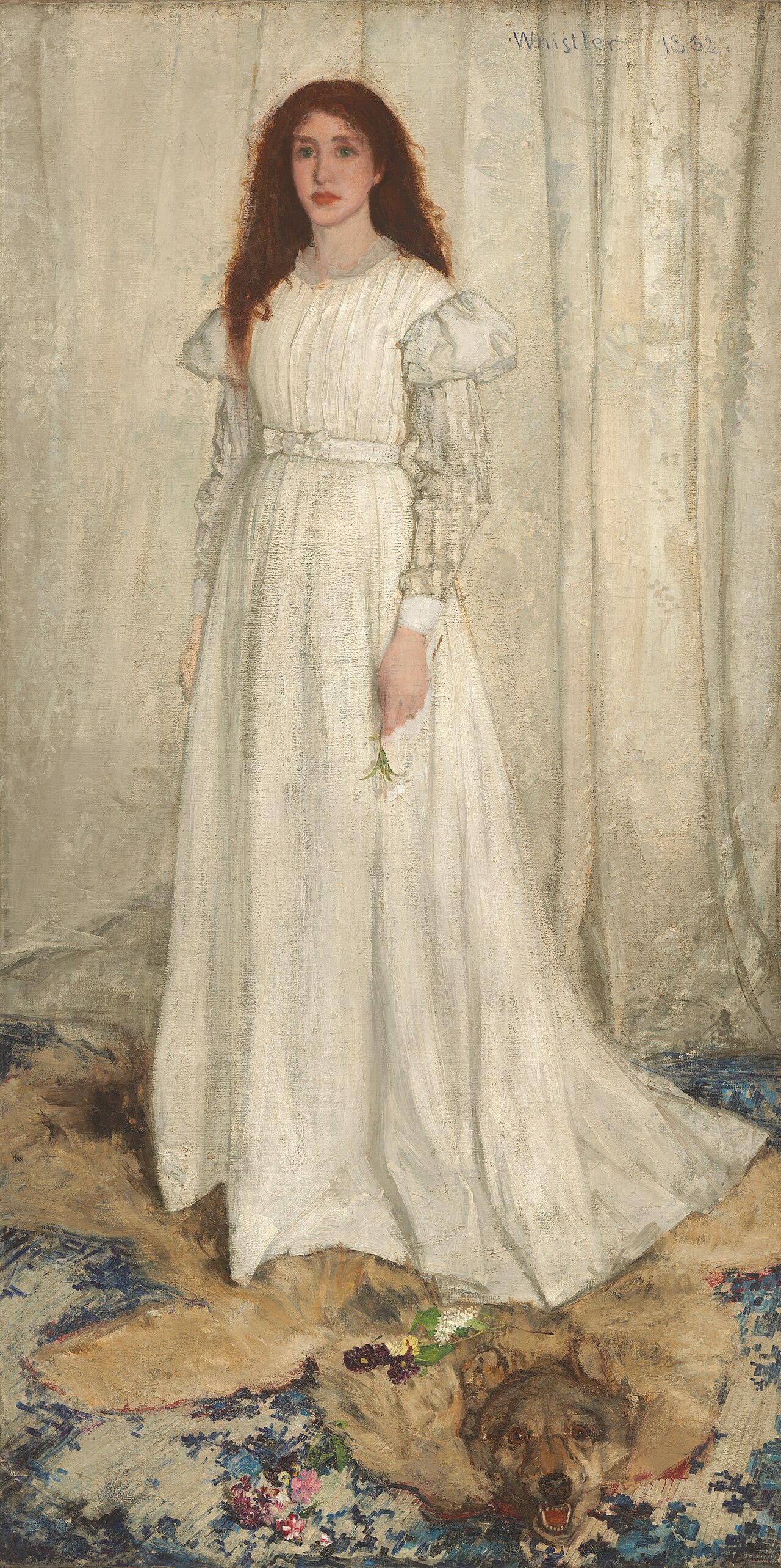 Symphony in White, No. 1: The White Girl by James McNeill Whistler