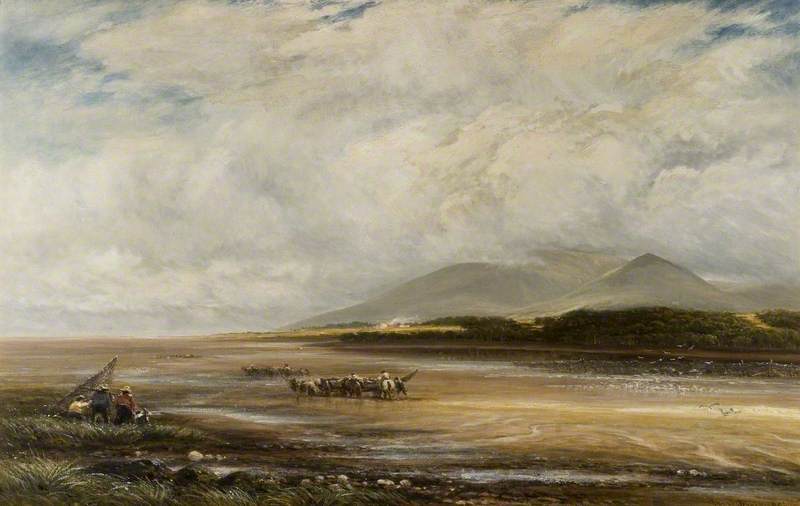 The Solway, Criffel in the Distance by James Orrock