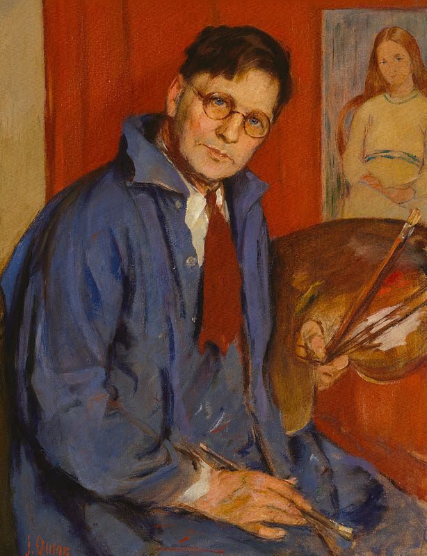 George Bell (artist and critic) by James Peter Quinn