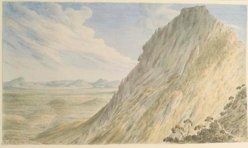 James Skene of Rubislaw - The Plain of Keratia from the Ridge of Hymettus by James Skene of Rubislaw
