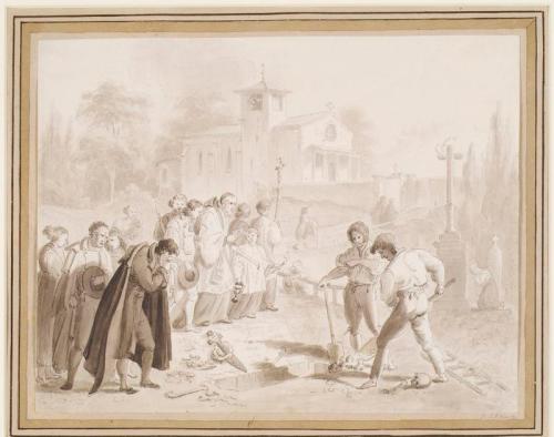 Swiss Funeral - James Skene of Rubislaw by James Skene of Rubislaw