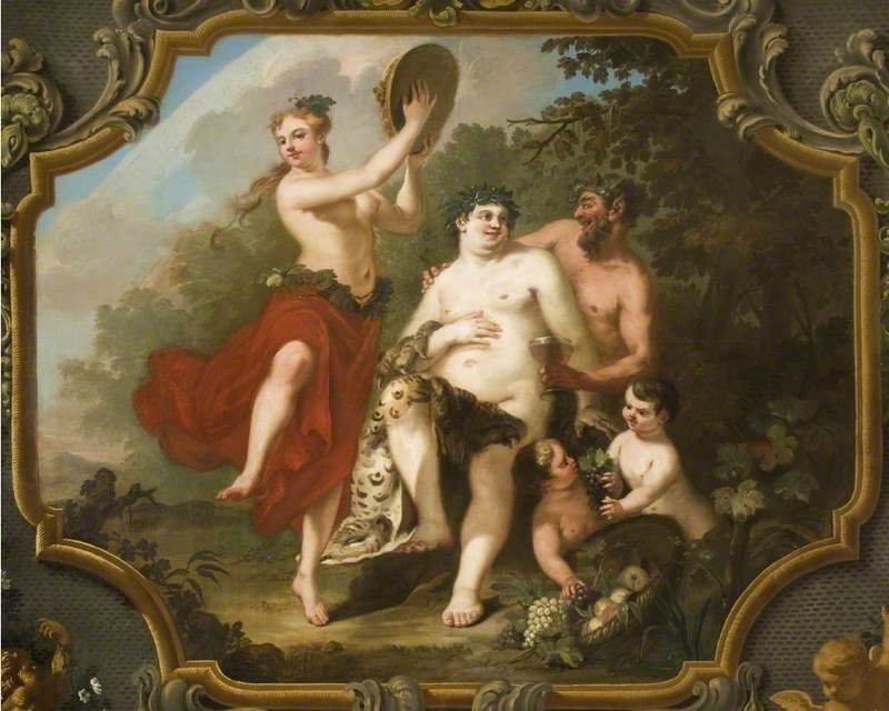 Autumn, Bacchus (detail) by James Thornhill
