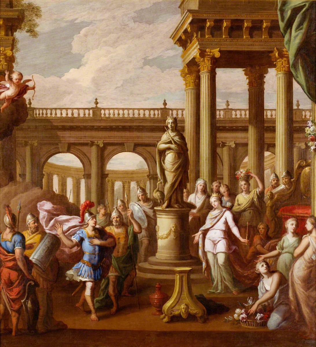 Dido and Aeneas by James Thornhill