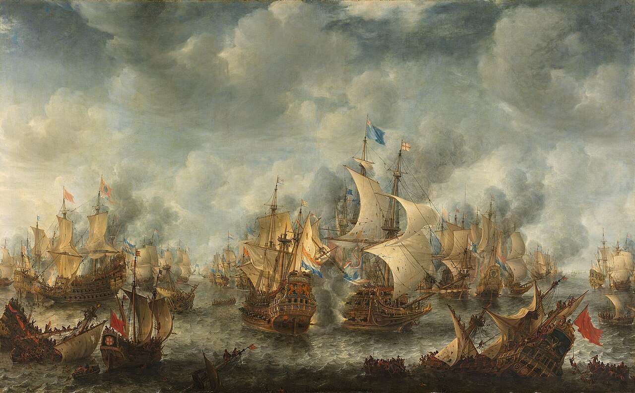 The Battle of Terheide by Jan Abrahamsz Beerstraaten